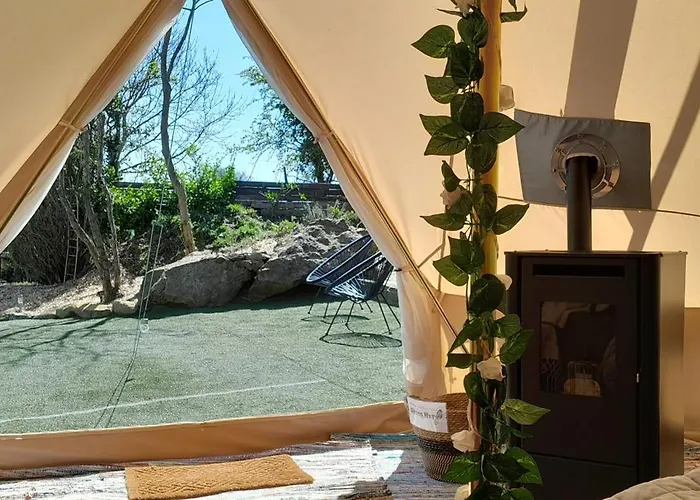 Luxusní stan Fairy Cove At Rosemount Glamping