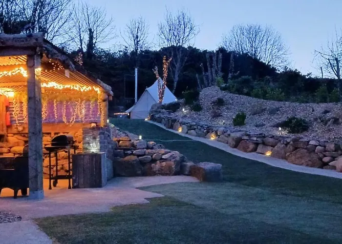 Luxusní stan Fairy Cove At Rosemount Glamping *